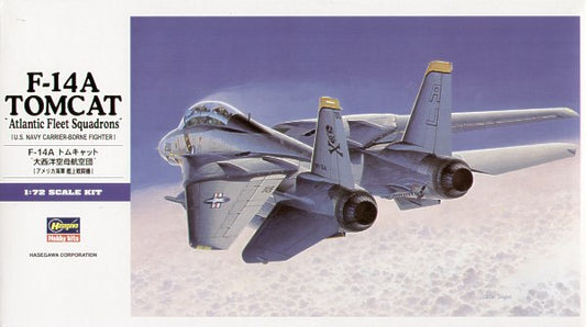 Hasegawa E14 1:72 Grumman F-14A Tomcat with Atlantic Fleet Squadron decals
