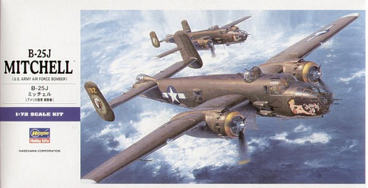 Hasegawa E16 1:72 North-American B-25J Mitchell