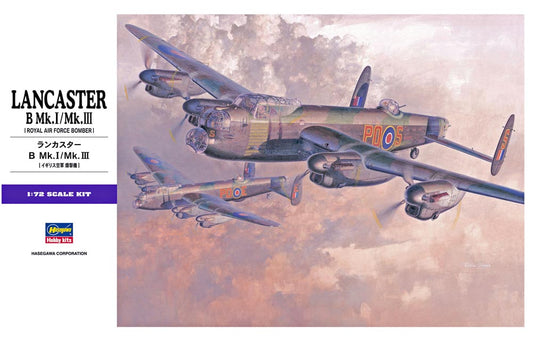 Hasegawa E23 1:72 Avro Lancaster B.I/III