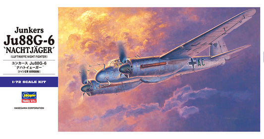 Hasegawa E32 1:72 Junkers Ju-88G-6 Nachtjager