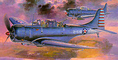 Hasegawa JT019 1:48 Douglas SBD-3 Dauntless