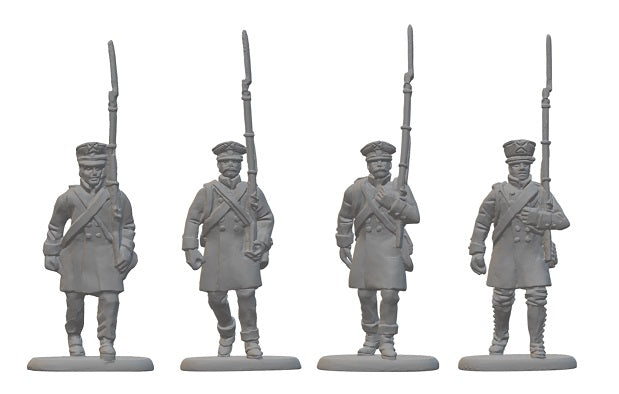 HAT Industrie 2001 28mm Napoleonic Prussian Landwehr (Marching)