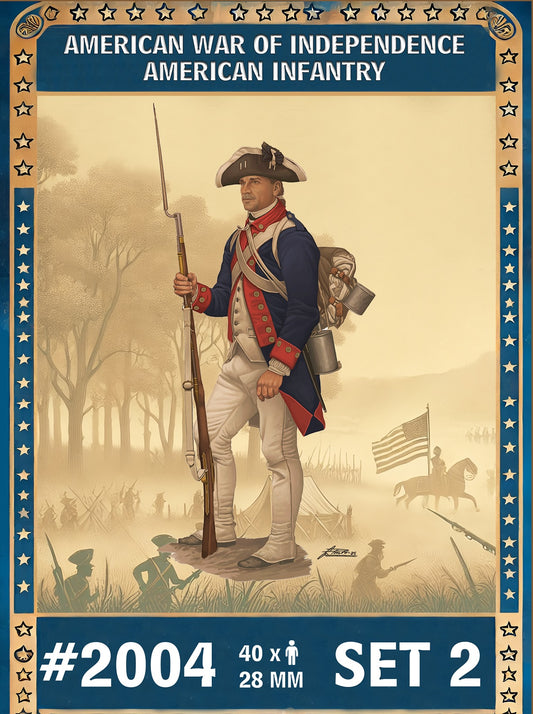 HAT Industrie 2004 28mm AWI American Infantry Set 2