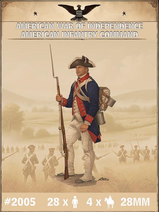 HAT Industrie 2005 28mm AWI American Infantry Command