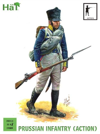 HAT Industrie 28014 28mm Prussian Infantry (Action)