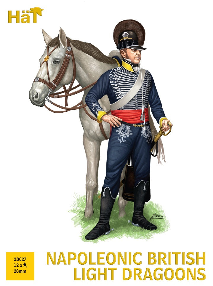 HAT Industrie 28027 28mm Napoleonic British Light Dragoons