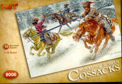 HAT Industrie 8006 1:72 Napoleonic Russian Cossacks