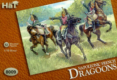 HAT Industrie 8009 1:72 Napoleonic French Dragoons