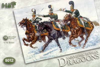 HAT Industrie 8012 1:72 Napoleonic Russian Dragoons