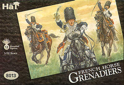 HAT Industrie 8013 1:72 Napoleonic French Horse Grenadiers.