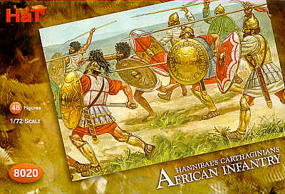 HAT Industrie 8020 1:72 Carthaginian African Infantry