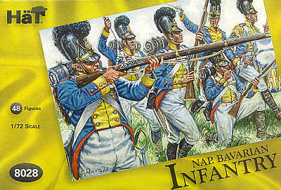 HAT Industrie 8028 1:72 Napoleonic Bavarian Infantry