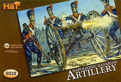 HAT Industrie 8038 1:72 Napoleonic Bavarian Artillery