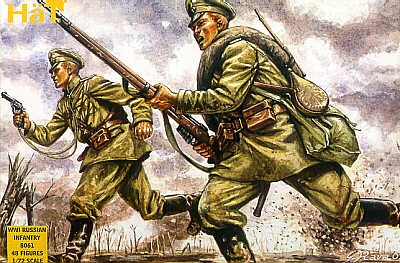 HAT Industrie 8061 1:72 WWI Russian Infantry