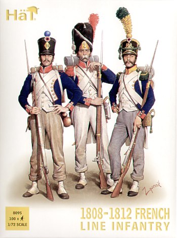 HAT Industrie 8095 1:72 1808-1812 French Infantry