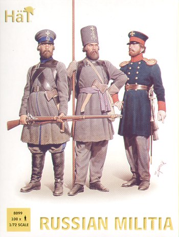 HAT Industrie 8099 1:72 Napoleonic Russian Militia