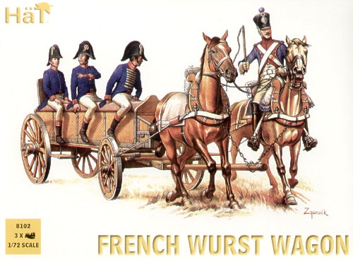 HAT Industrie 8102 1:72 : French Wurst Wagon