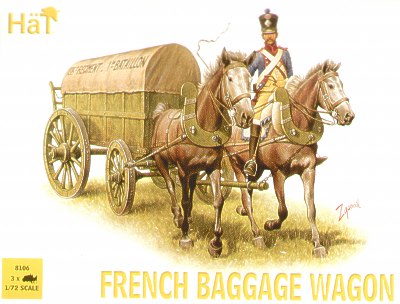 HAT Industrie 8106 1:72 Napoleonic French Baggage Wagon