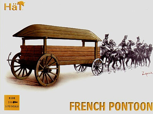 HAT Industrie 8108 1:72 French Pontoon x 3 per box