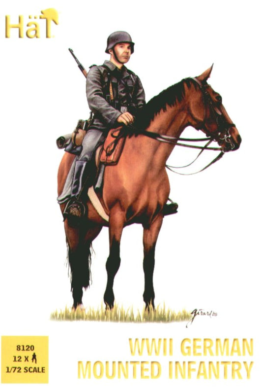 HAT Industrie 8120 1:72 WWII German Mounted Infantry