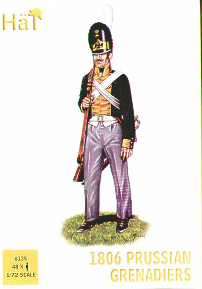 HAT Industrie 8135 1:72 1806 Prussian Grenadiers