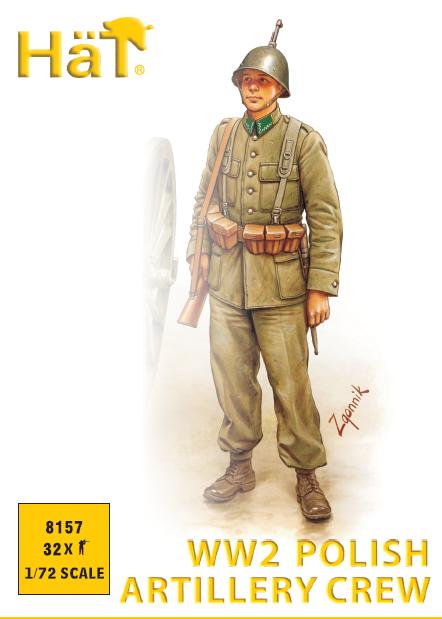 HAT Industrie 8157 1:72 WWII Polish Artillery Crew