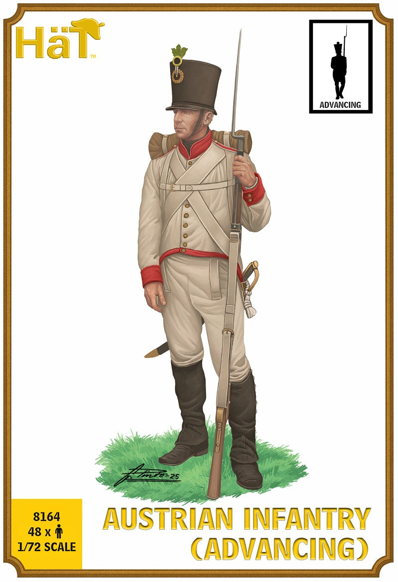 HAT Industrie 8164 1:72 Napoleonic Austrians Advancing