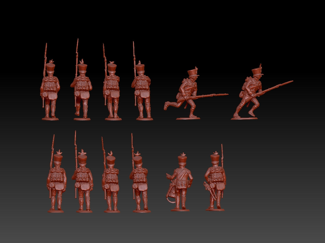 HAT Industrie 8164 1:72 Napoleonic Austrians Advancing