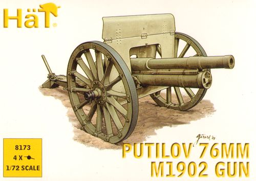 HAT Industrie 8173 1:72 Putilov 76mm M1902 Gun