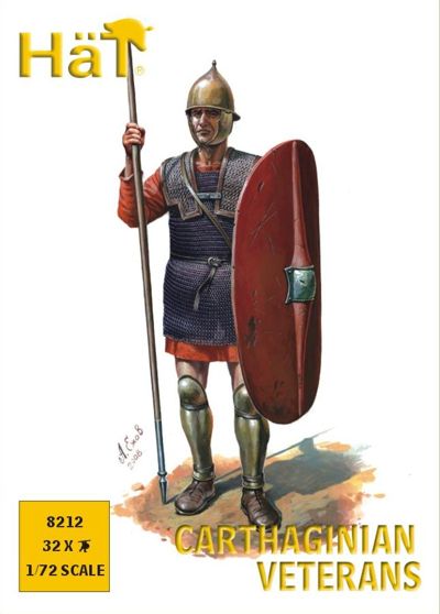 HAT Industrie 8212 1:72 Carthaginian Veteran Spearmen