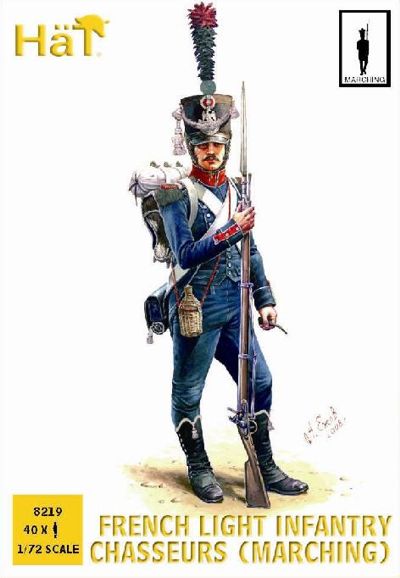 HAT Industrie 8219 1:72 French Light Infantry Chasseurs (Marching)