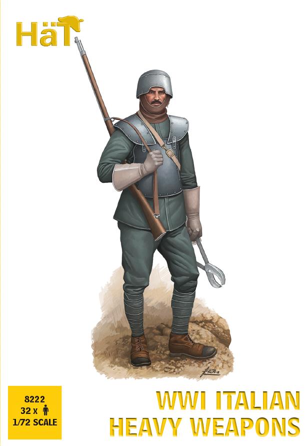 HAT Industrie 8222 1:72 WWI Italian Heavy Weapons