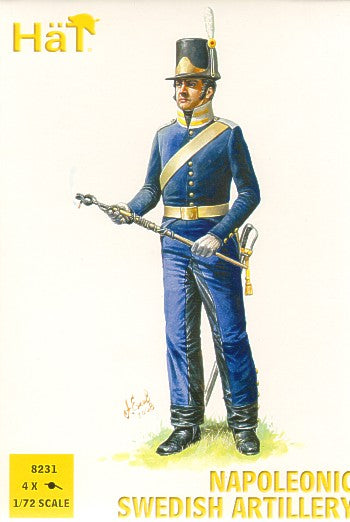 HAT Industrie 8231 1:72 Napoleonic Swedish Artillery