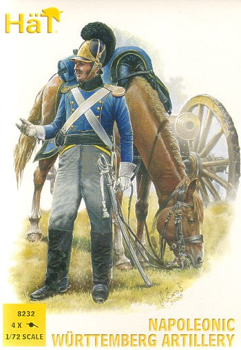 HAT Industrie 8232 1:72 Napoleonic Wurttemberg Artillery