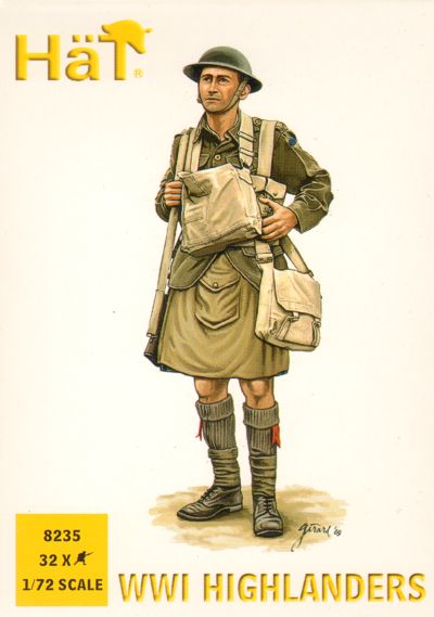 HAT Industrie 8235 1:72 WWI Highlanders