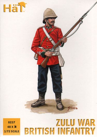 HAT Industrie 8237 1:72 Zulu War British Infantry
