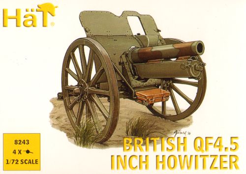 HAT Industrie 8243 1:72 British (WWI) Q45 Howitzer