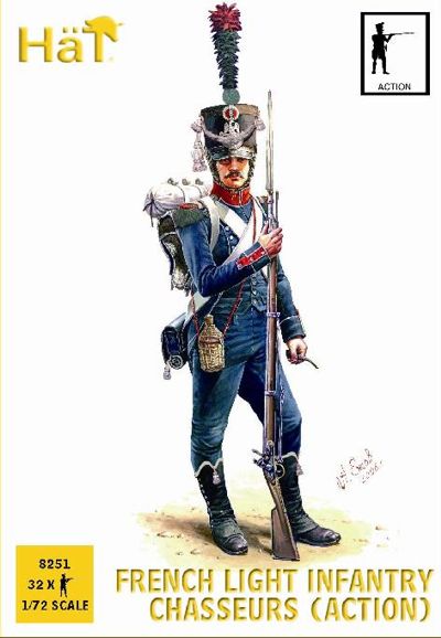 HAT Industrie 8251 1:72 French Light Infantry Chasseurs (Action)