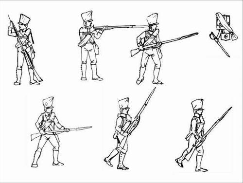 HAT Industrie 8254 1:72 Prussian Infantry (Action)