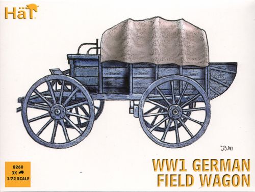 HAT Industrie 8260 1:72 WWI German  Field Wagon