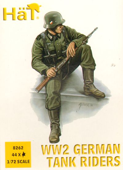 HAT Industrie 8262 1:72 German (WWII) Infantry Tank Riders