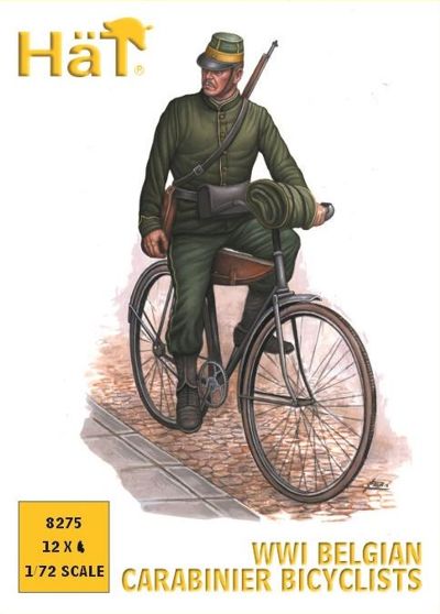 HAT Industrie 8275 1:72 WWI Belgian Carabinier Bicyclists