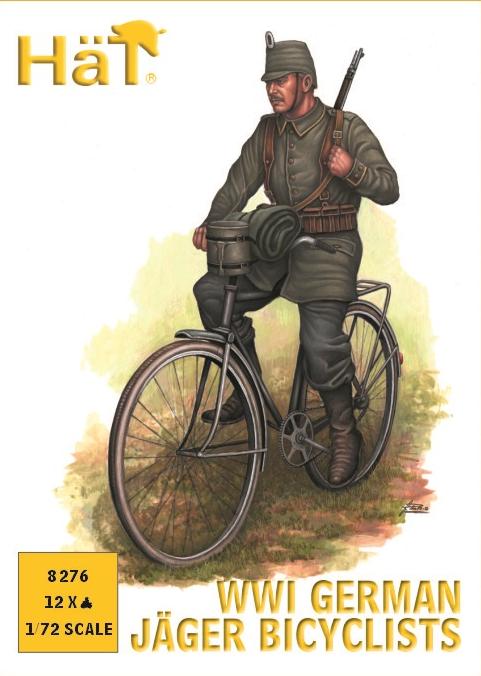 HAT Industrie 8276 1:72 WWI German Jaeger Bicyclists