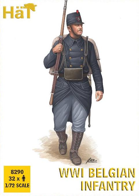 HAT Industrie 8290 1:72 WWI Belgian Infantry