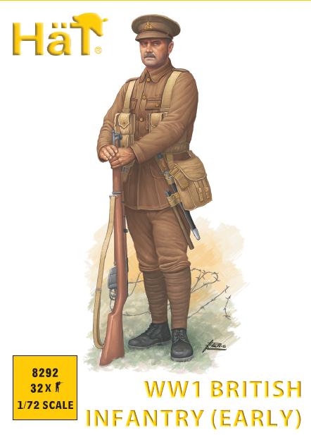 HAT Industrie 8292 1:72 WWI British Infantry (Early)