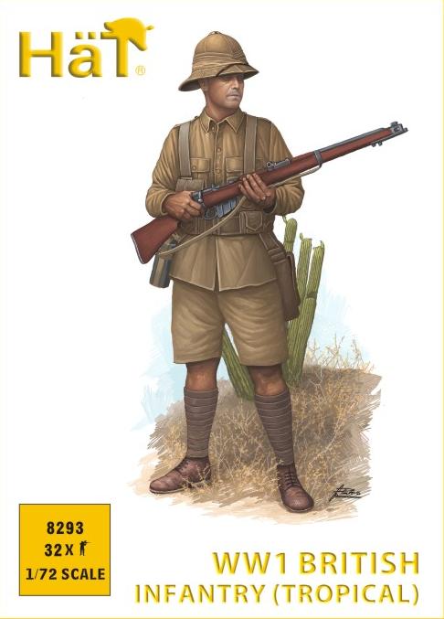 HAT Industrie 8293 1:72 WWI British Infantry (Tropical)