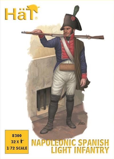 HAT Industrie 8300 1:72 Napoleonic Spanish Light Infantry