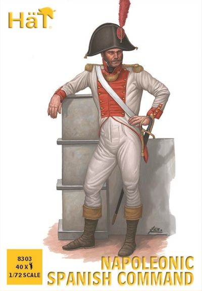 HAT Industrie 8303 1:72 Napoleonic Spanish Command