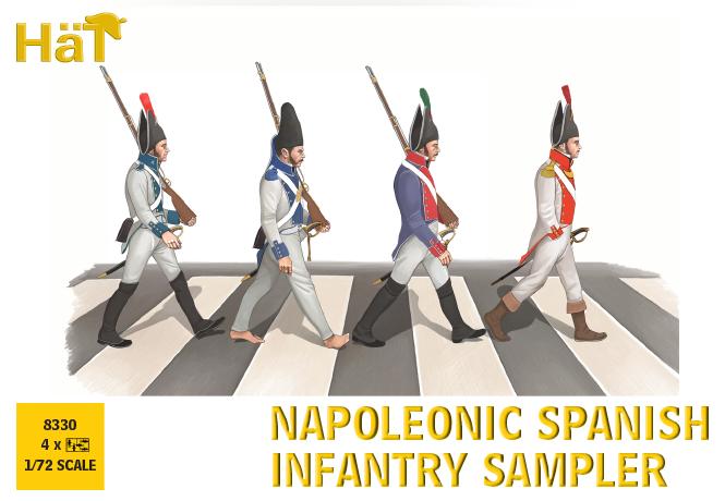 HAT Industrie 8330 1:72 Napoleonic Spanish Infantry Sampler