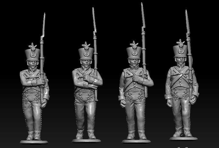 HAT Industrie 8334 1:72 Napoleonic Hungarian Infantry (Marching)